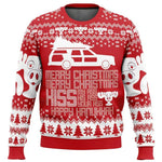 Lukas Ski Print Christmas Sweater
