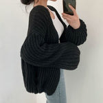 Carmen Chunky Knit Open Front Cardigan