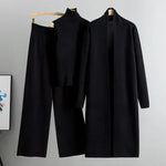 Felicia Three-Piece Relaxed Fit Trouser Set