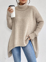 Gudrun Cozy Oversized High-Neck Winter Sweater