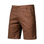 Emil Casual Button-Front Chino Shorts