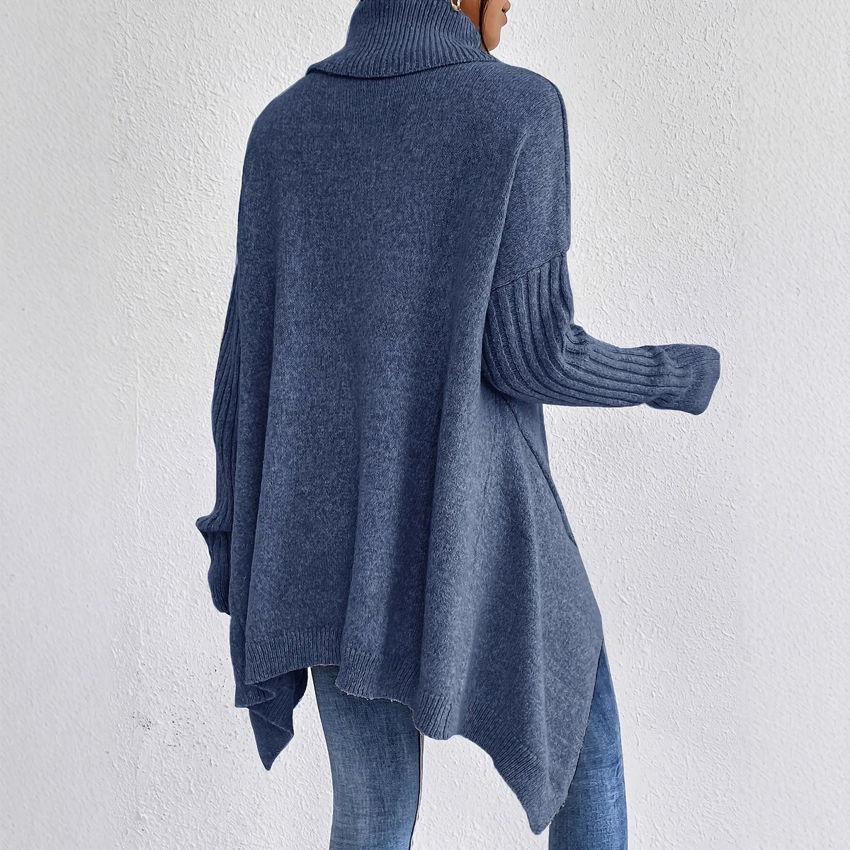 Gudrun Cozy Oversized High-Neck Winter Sweater