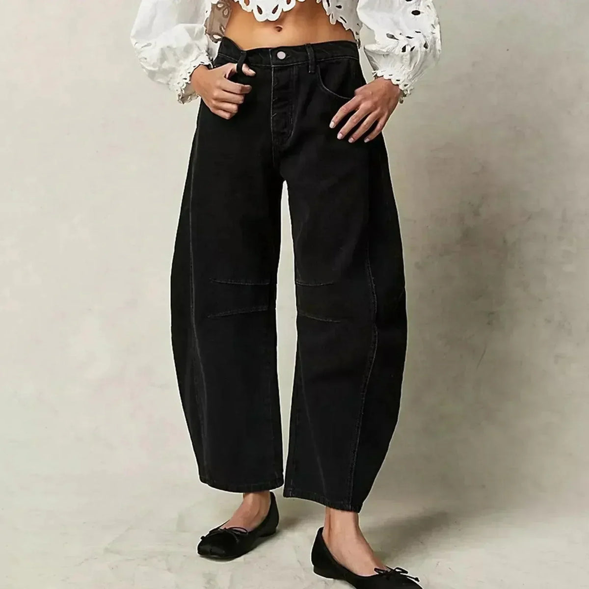 Hanna High-Waist Relaxed Fit Jeans