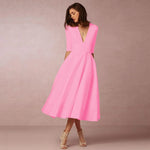 Bettina Flowing Elegant Midi Dress