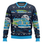 Lukas Ski Print Christmas Sweater
