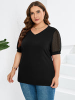 Hanna V-Neck Puff Sleeve Top