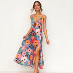 Jasmin Floral Wedding Guest Maxi Dress