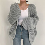 Carmen Chunky Knit Open Front Cardigan