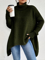 Gudrun Cozy Oversized High-Neck Winter Sweater