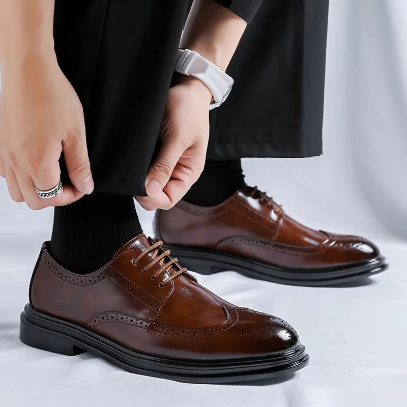 Erik Classic Wingtip Dress Shoes