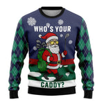 Benjamin Snowman Print Christmas Sweater