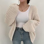 Carmen Chunky Knit Open Front Cardigan