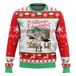 Lukas Ski Print Christmas Sweater