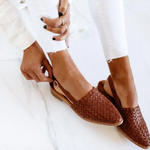 Verena Braided Slingback Ballet Flats