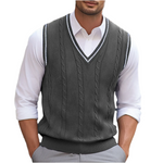 Michael Sleeveless V-Neck Sweater Vest