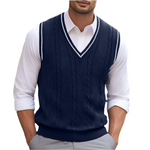 Michael Sleeveless V-Neck Sweater Vest