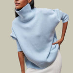 Stefanie Relaxed Fit Turtleneck Sweater