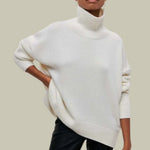 Stefanie Relaxed Fit Turtleneck Sweater