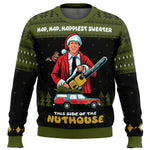 Lukas Ski Print Christmas Sweater
