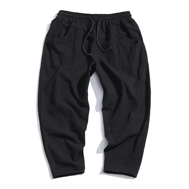 Markus Wide-Leg Street Casual Pants