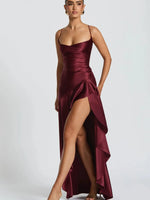 Helga Spaghetti Strap Wedding Guest Dress