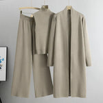Felicia Three-Piece Relaxed Fit Trouser Set