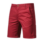 Emil Casual Button-Front Chino Shorts
