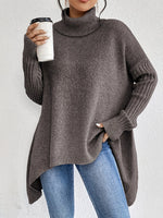 Gudrun Cozy Oversized High-Neck Winter Sweater
