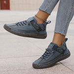 Andrea Casual Lace-Up Platform Sneakers