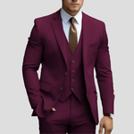 Christoph Three-Piece Formal Office Suit