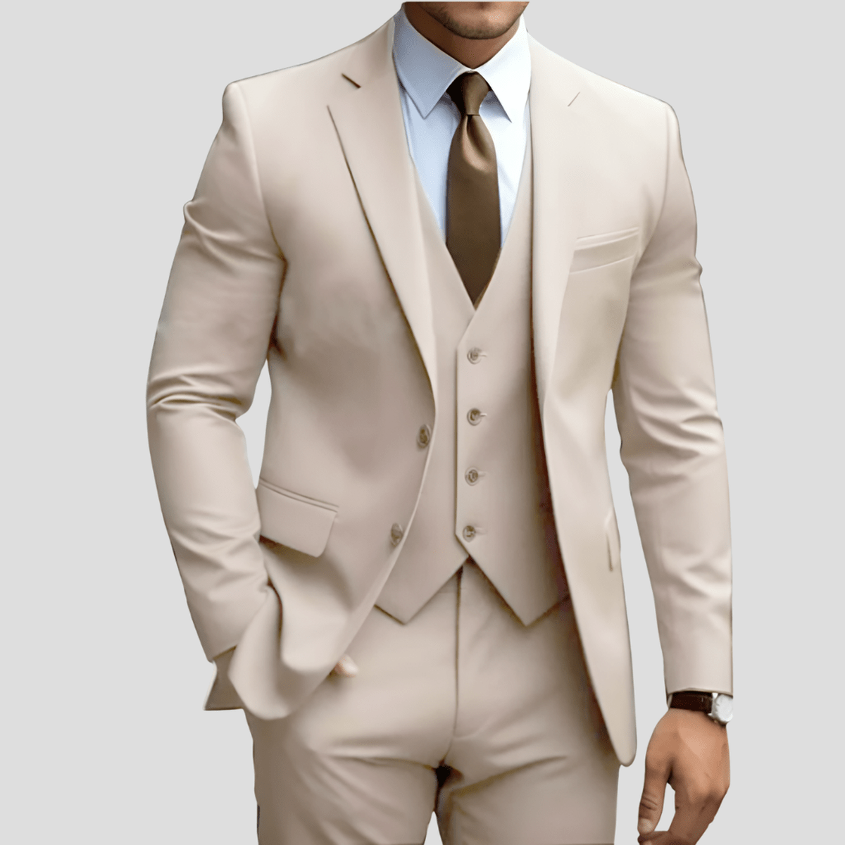 Christoph Three-Piece Formal Office Suit