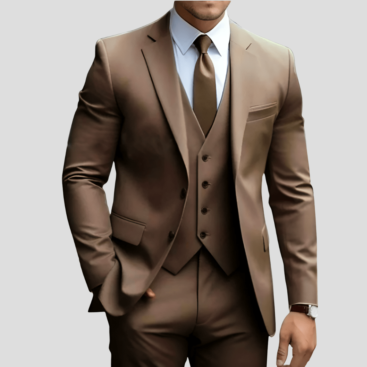 Christoph Three-Piece Formal Office Suit