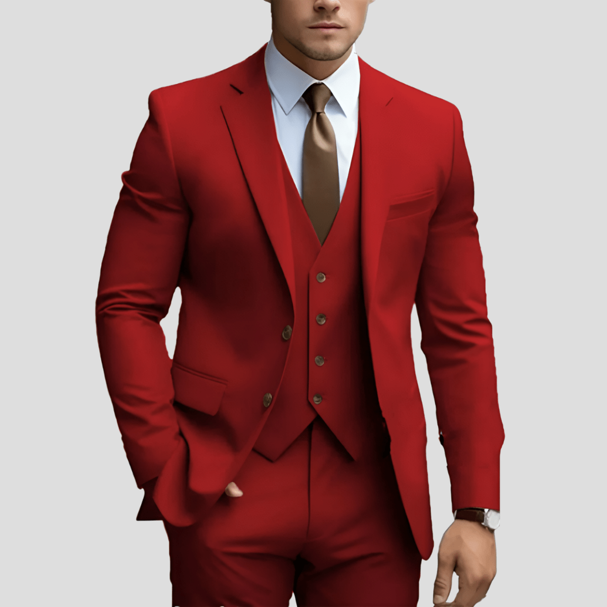 Christoph Three-Piece Formal Office Suit