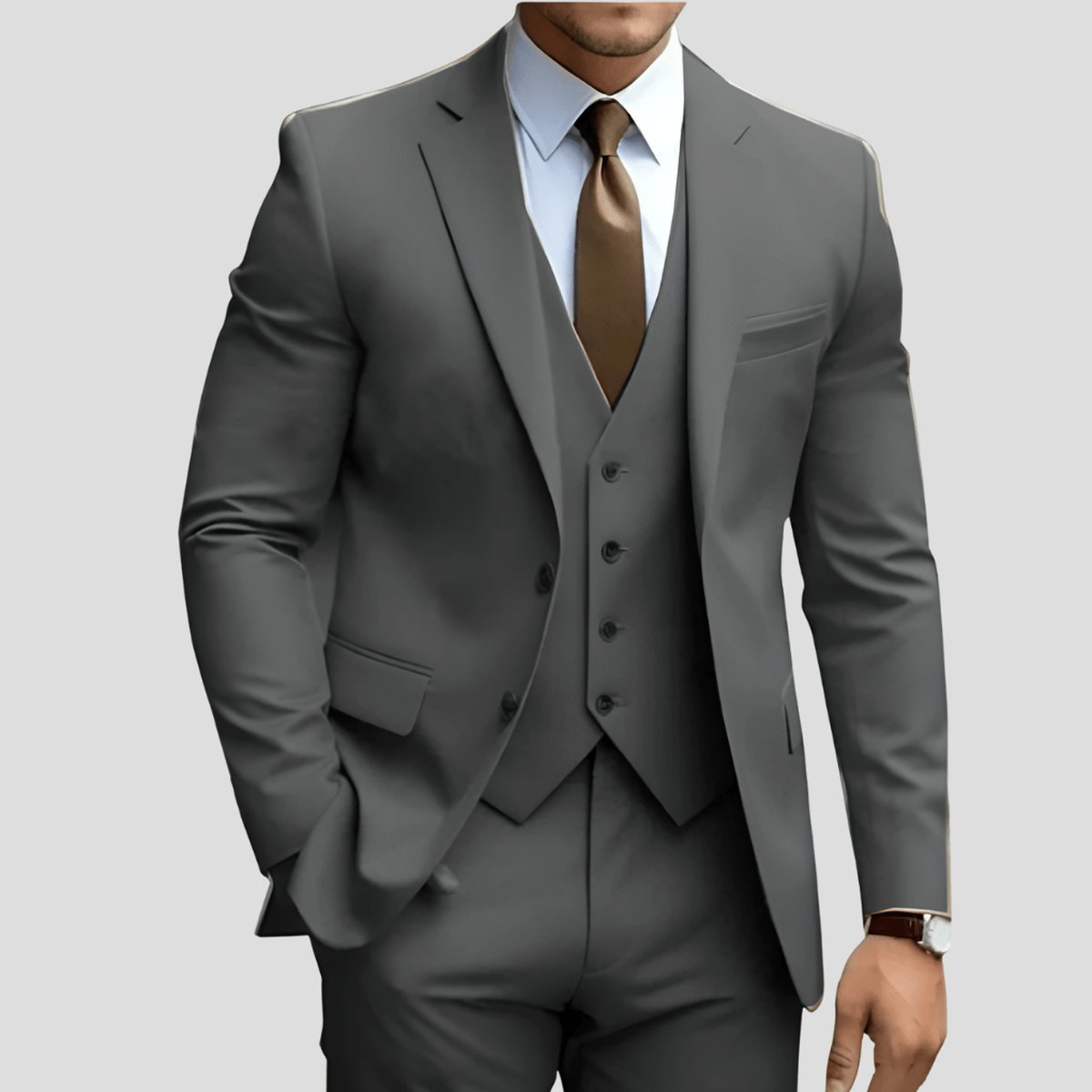 Christoph Three-Piece Formal Office Suit