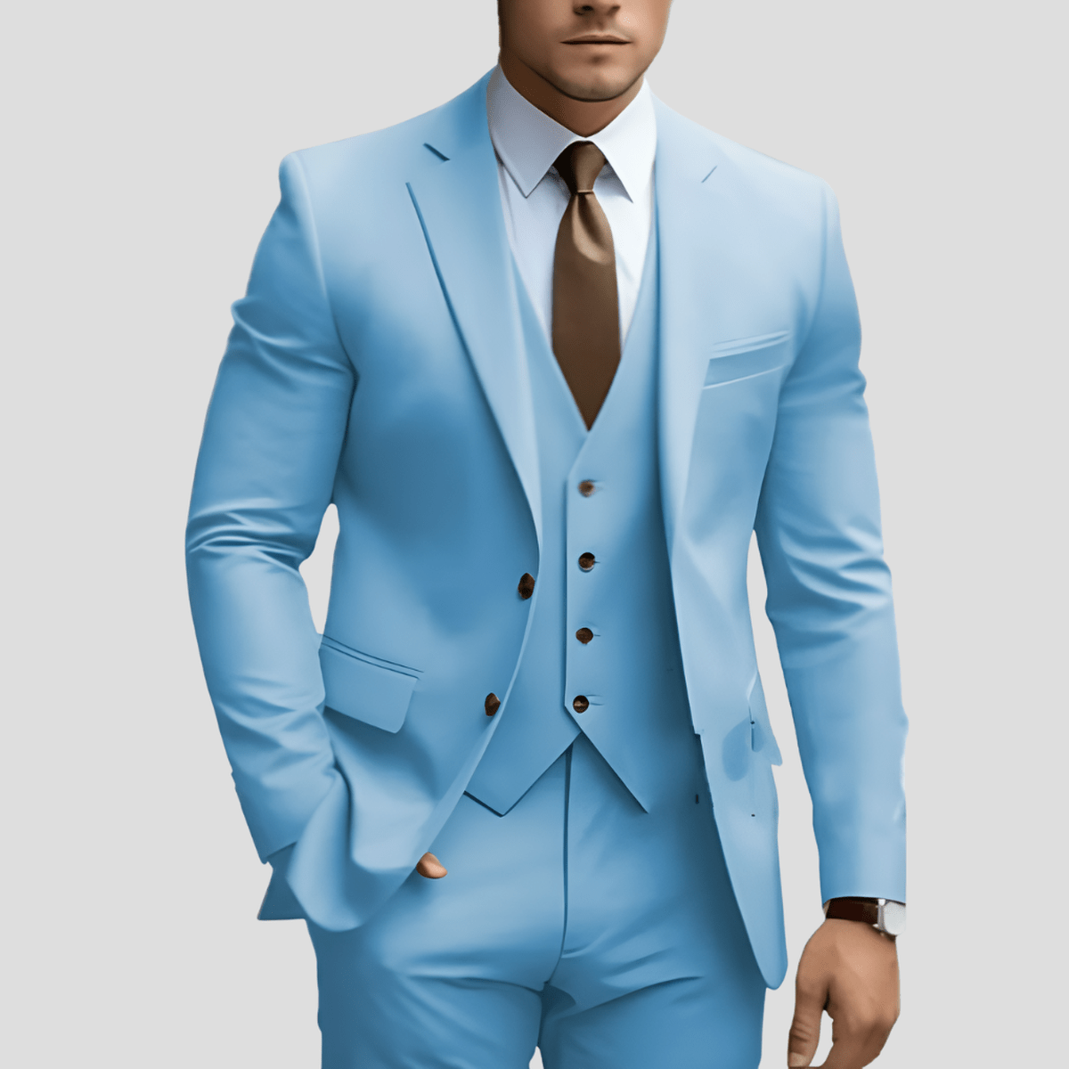 Christoph Three-Piece Formal Office Suit