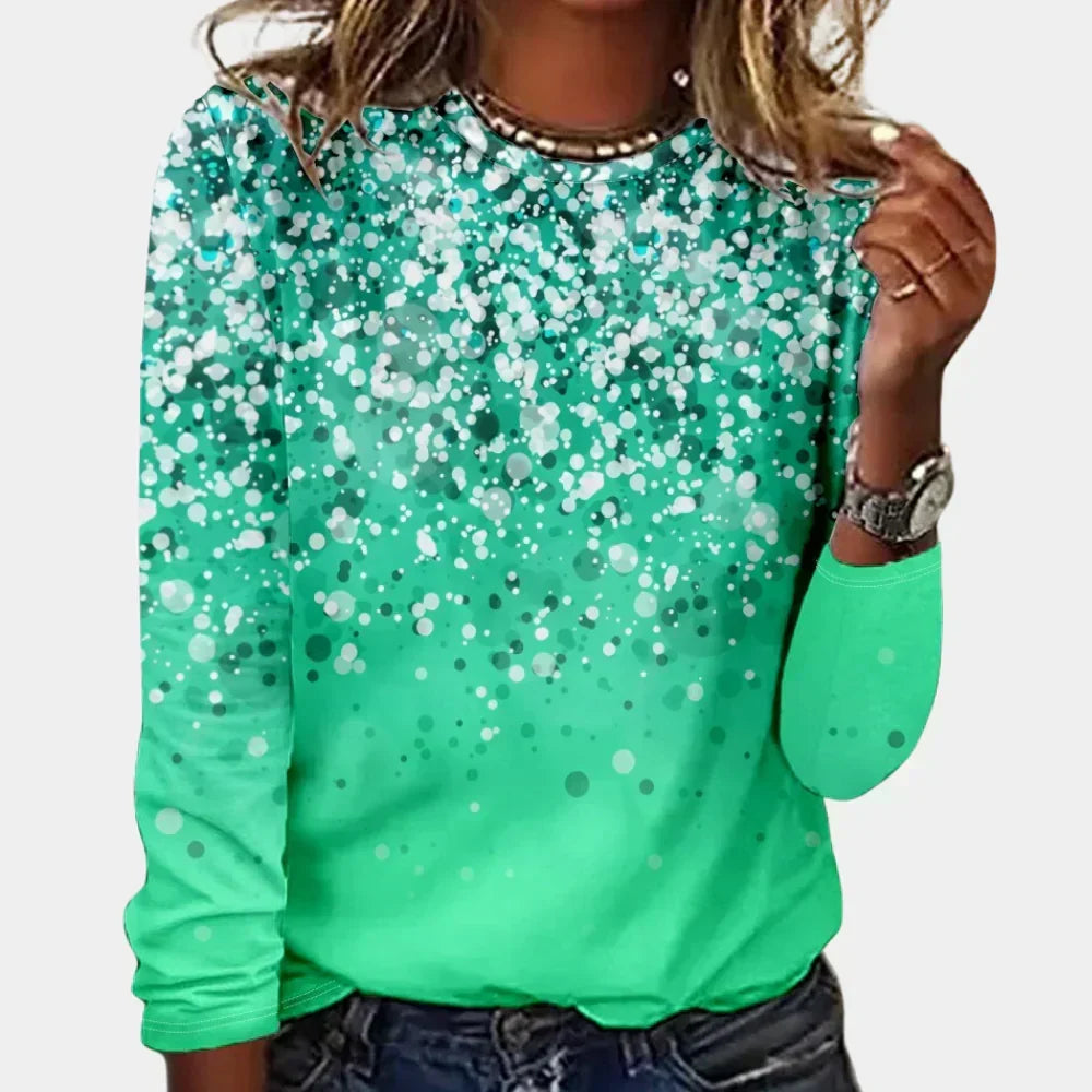 Jana Sparkle Star Christmas Sweater