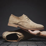 Martin Minimalist Lace-Up Derby Shoes