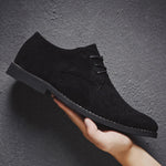 Martin Minimalist Lace-Up Derby Shoes