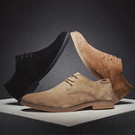 Martin Minimalist Lace-Up Derby Shoes