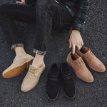 Martin Minimalist Lace-Up Derby Shoes