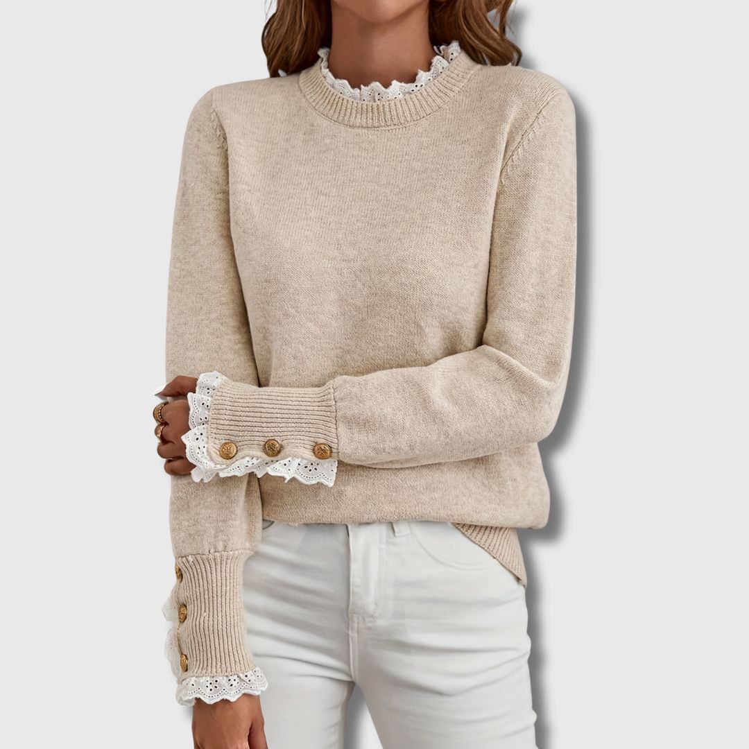 Evee | Elegant Sweater, women's sweater – view 1
