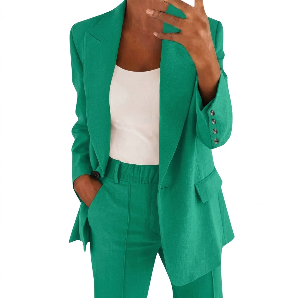 Amelie Tailored Business Suit Set