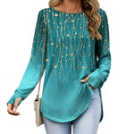 Leonie Mandala Print Tunic with 3/4 Sleeves