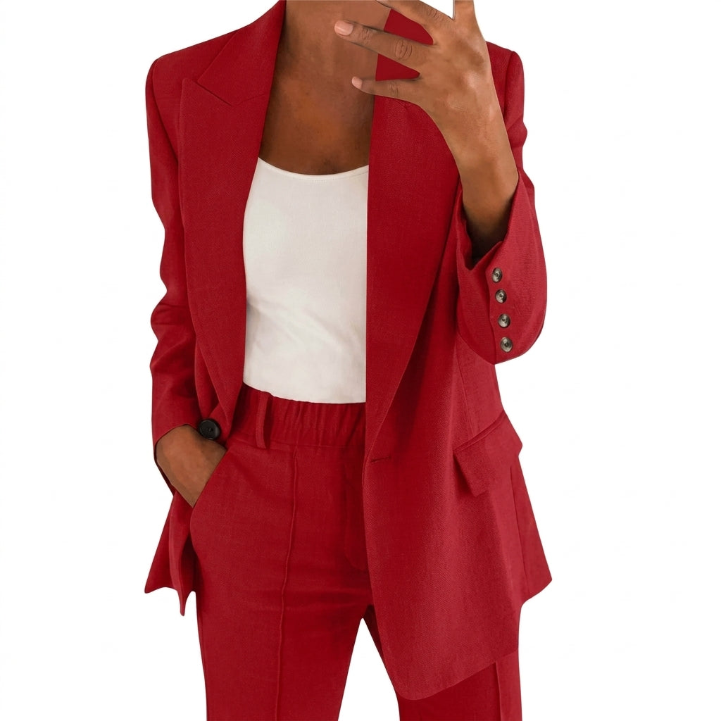 Amelie Tailored Business Suit Set