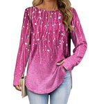 Leonie Mandala Print Tunic with 3/4 Sleeves