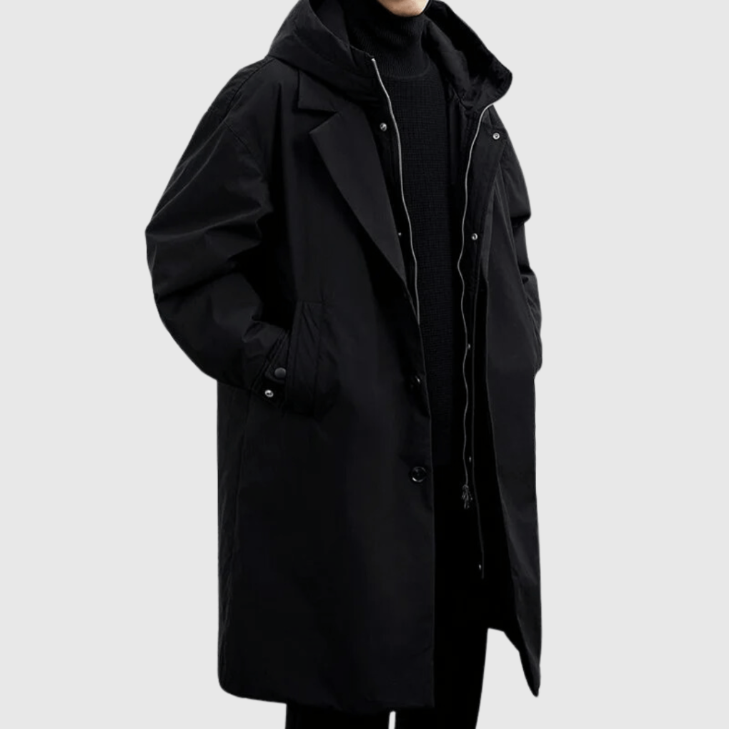 Jakob Waterproof Hooded Rain Jacket