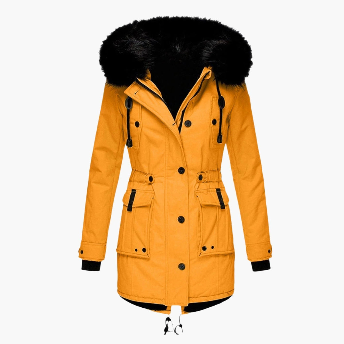 Andrea Longline Hooded Winter Jacket