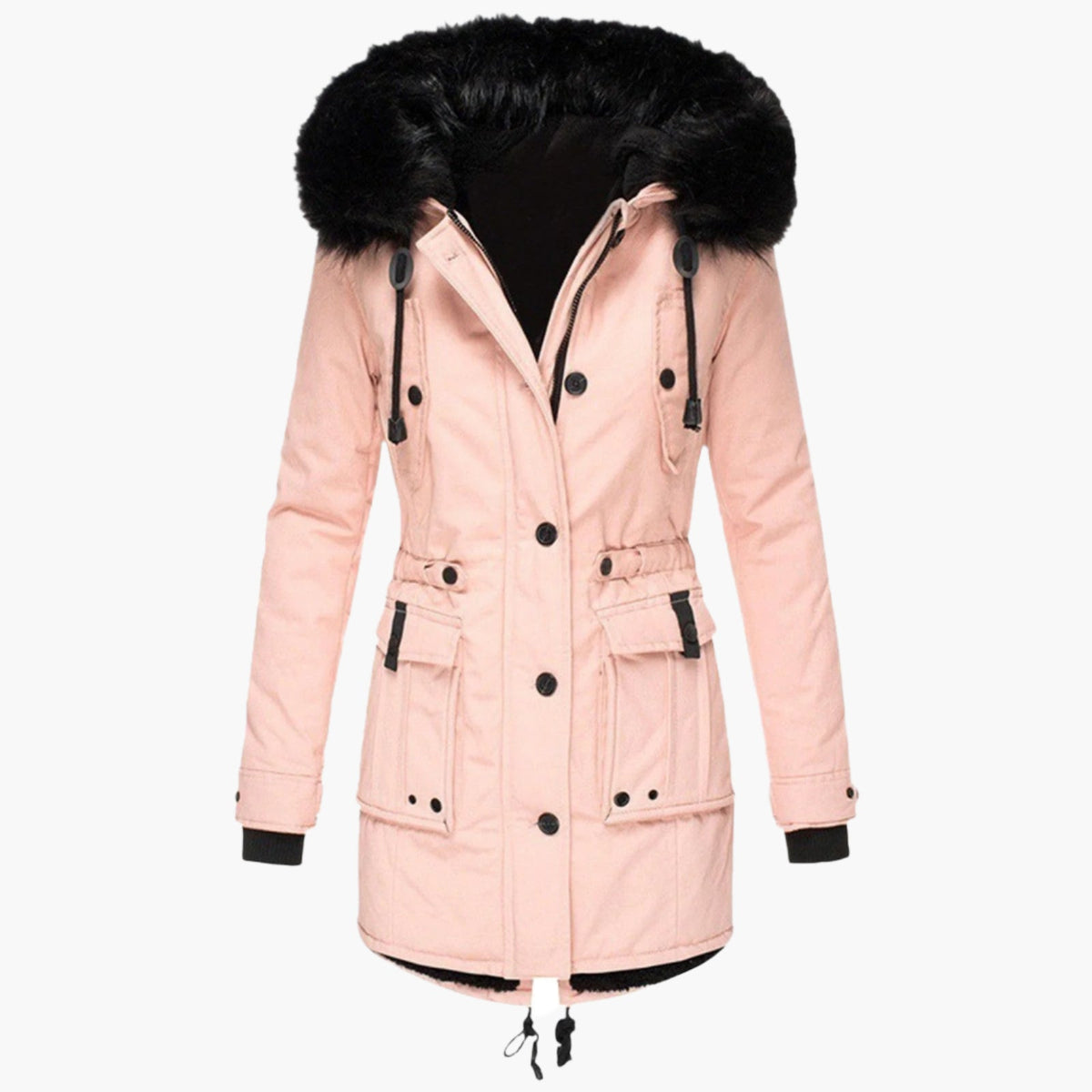 Andrea Longline Hooded Winter Jacket