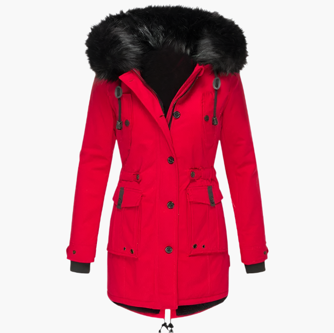 Andrea Longline Hooded Winter Jacket