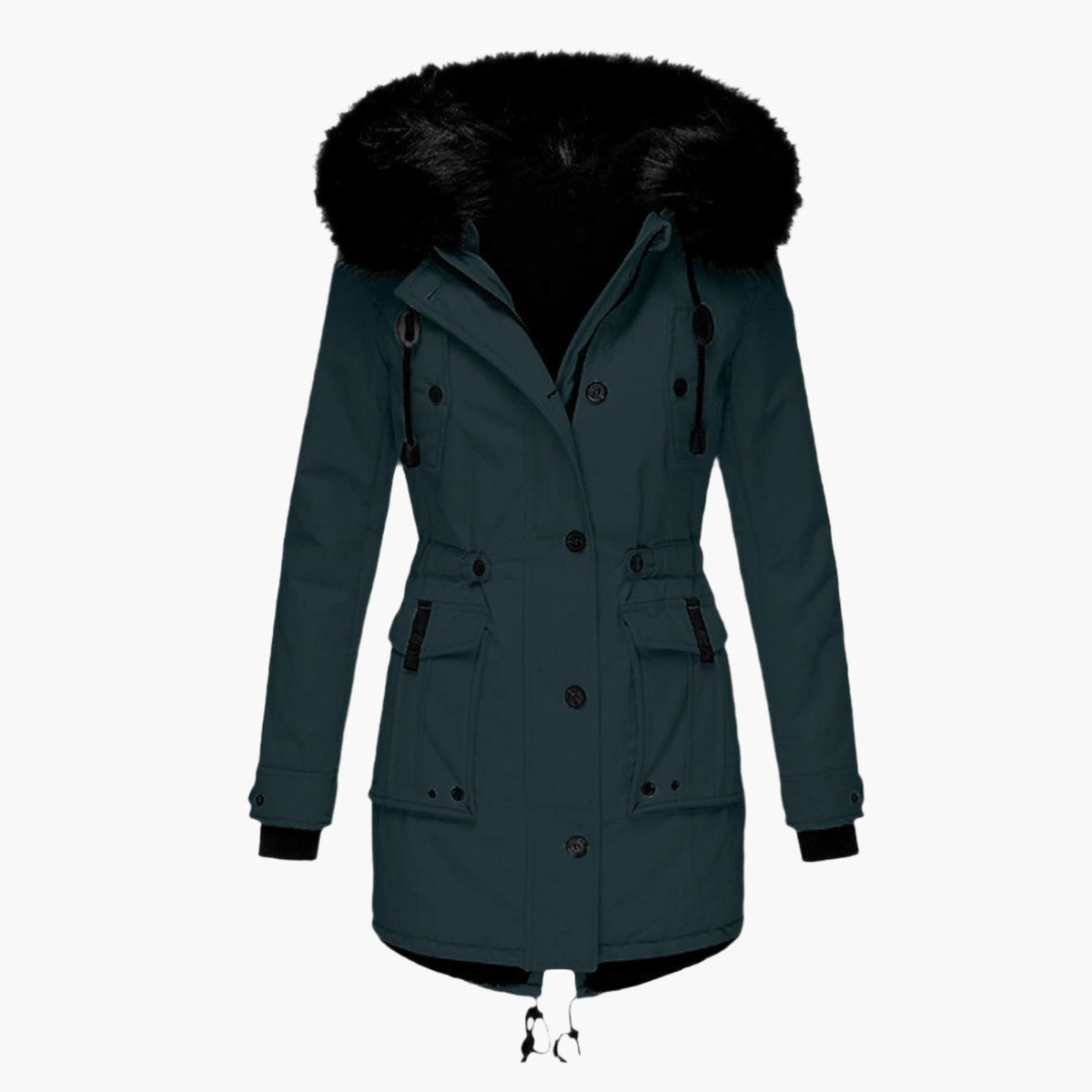 Andrea Longline Hooded Winter Jacket